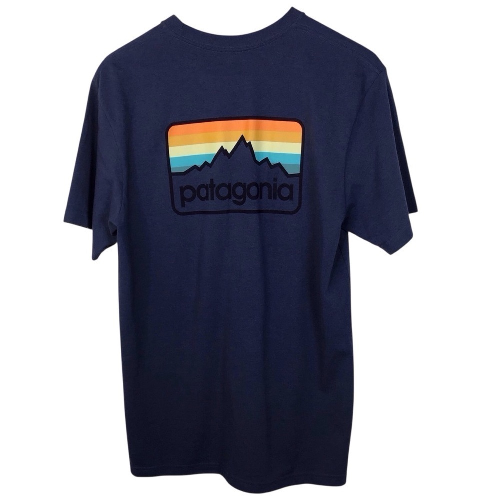Patagonia Line Logo Badge Responsibili-Tee Short Sleeve Size Medium.